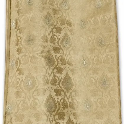 KashiFab Gold Jaal Banarasi Brocade Fabric - Banarasi brocade fabric Varanasi wholesale export