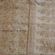 KashiFab Burnt Orange Banarasi Silk Saree online - authentic Varanasi Banarasi silk saree