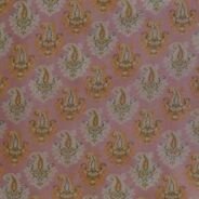 KashiFab Burnt Orange Banarasi Silk Saree online - authentic Varanasi Banarasi silk saree - detail view 2