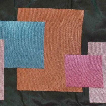 KashiFab Burnt Orange Banarasi Silk Saree online - authentic Varanasi Banarasi silk saree - detail view 2