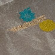 KashiFab Burnt Orange Banarasi Silk Saree online - authentic Varanasi Banarasi silk saree - detail view 3