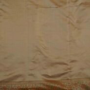 KashiFab Burnt Orange Banarasi Silk Saree online - authentic Varanasi Banarasi silk saree - detail view 4