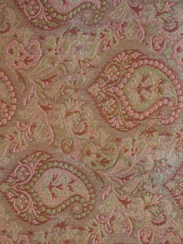 KashiFab Burnt Orange Banarasi Silk Saree online - authentic Varanasi Banarasi silk saree - detail view 5