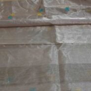 KashiFab Burnt Orange Banarasi Silk Saree online - authentic Varanasi Banarasi silk saree - detail view 6