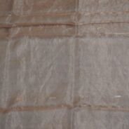 KashiFab Burnt Orange Banarasi Silk Saree online - authentic Varanasi Banarasi silk saree - detail view 6