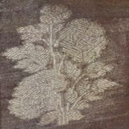 KashiFab Burnt Orange Banarasi Silk Saree online - authentic Varanasi Banarasi silk saree - detail view 6