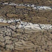 KashiFab Coffee Brown Banarasi Silk Saree online - authentic Varanasi Banarasi silk saree - detail view 2