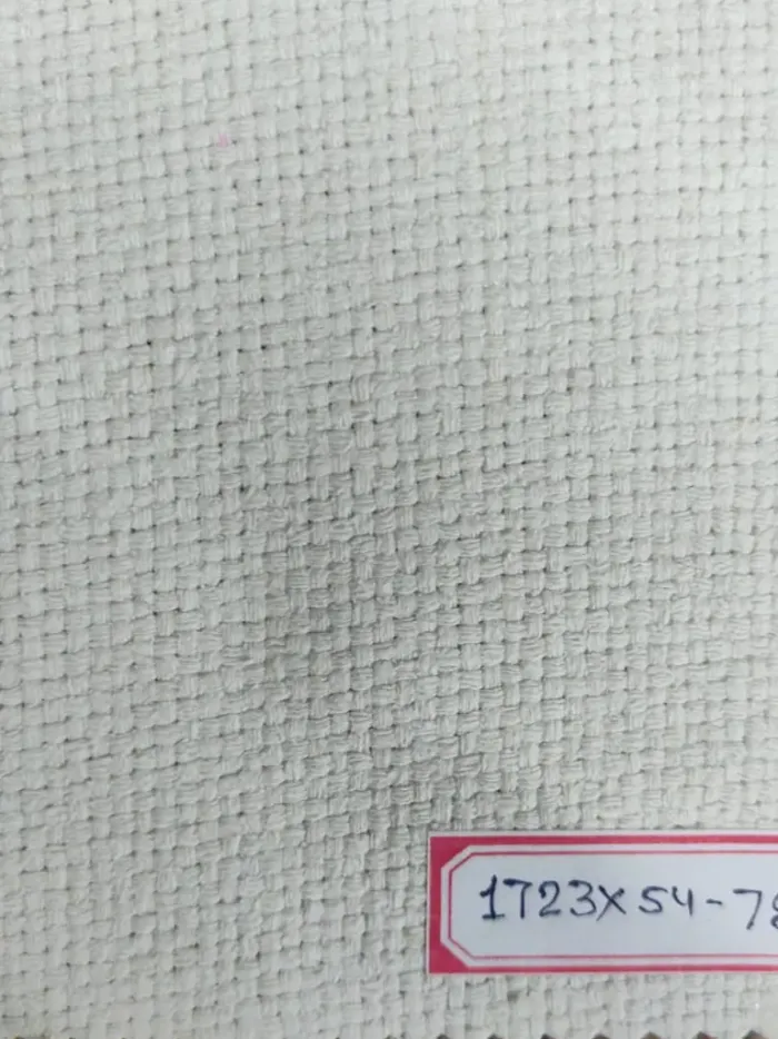 Cream Coarse Weave Banarasi Raw Silk Fabric - Rustic Dupion Metre KashiFab Cream Coarse Weave Banarasi Raw Silk Fabric - Rustic Dupion Metre