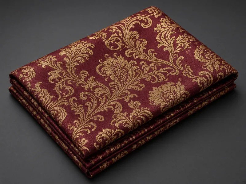 KashiFab custom jacquard brocade fabric development