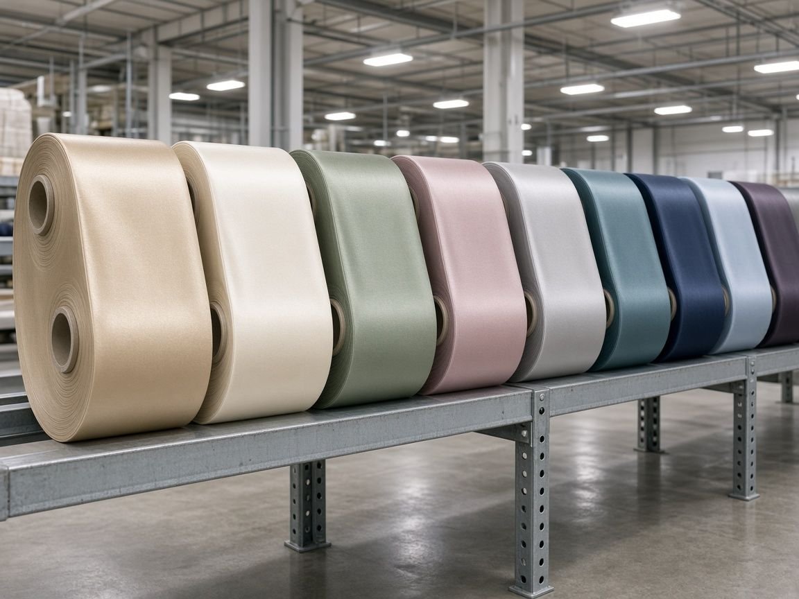 KashiFab bulk production demo - silk rolls ready after sample lock
