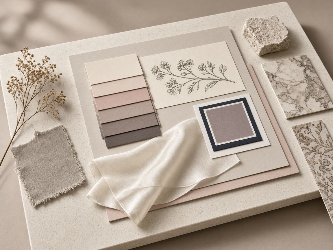 KashiFab send fabric reference demo - swatch Pantone and motif sketch
