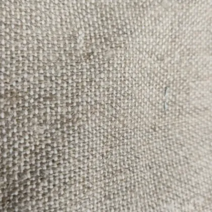 KashiFab Heather Oatmeal Dense Weave Linen Fabric
