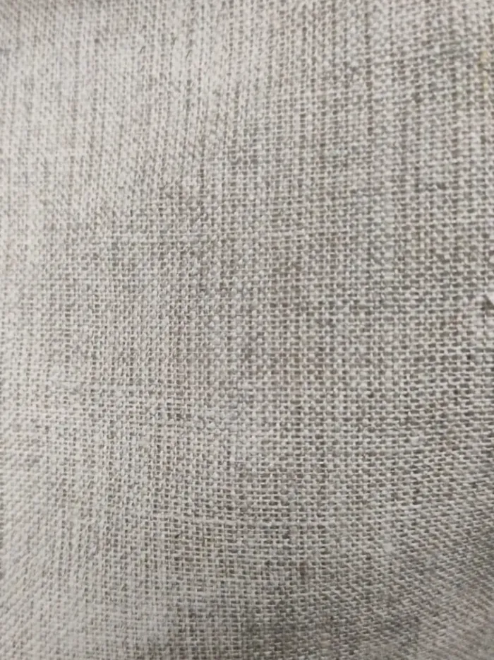 KashiFab Light Oatmeal Open Weave Linen Fabric