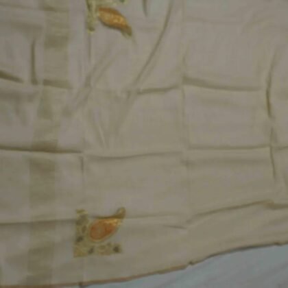 KashiFab Mustard Gold Banarasi Silk Dupatta online - authentic Varanasi Banarasi silk dupatta