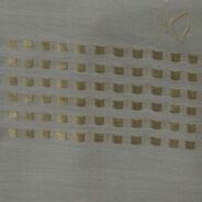 KashiFab Mustard Gold Banarasi Silk Dupatta online - authentic Varanasi Banarasi silk dupatta - detail view 4
