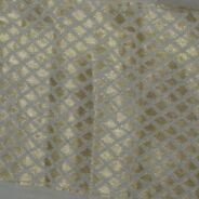 KashiFab Mustard Gold Banarasi Silk Dupatta online - authentic Varanasi Banarasi silk dupatta - detail view 5