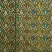 KashiFab Mustard Gold Banarasi Silk Saree online - authentic Varanasi Banarasi silk saree
