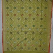 KashiFab Mustard Gold Banarasi Silk Saree online - authentic Varanasi Banarasi silk saree