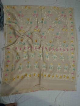 KashiFab Mustard Gold Banarasi Silk Saree online - authentic Varanasi Banarasi silk saree