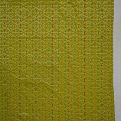 KashiFab Mustard Gold Banarasi Silk Saree online - authentic Varanasi Banarasi silk saree - detail view 2