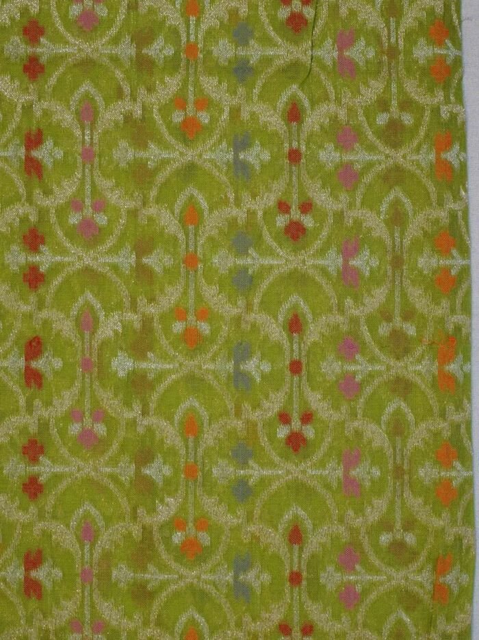 KashiFab Mustard Gold Banarasi Silk Saree 3 KashiFab Mustard Gold Banarasi Silk Saree online - authentic Varanasi Banarasi silk saree - detail view 3