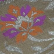 KashiFab Mustard Gold Banarasi Silk Saree online - authentic Varanasi Banarasi silk saree - detail view 4