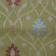 KashiFab Mustard Gold Banarasi Silk Saree online - authentic Varanasi Banarasi silk saree - detail view 6
