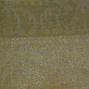 KashiFab Mustard Gold Banarasi Silk Saree online - authentic Varanasi Banarasi silk saree - detail view 7