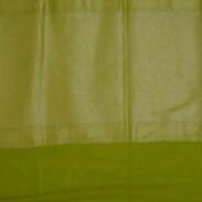 KashiFab Mustard Gold Banarasi Silk Saree online - authentic Varanasi Banarasi silk saree - detail view 7
