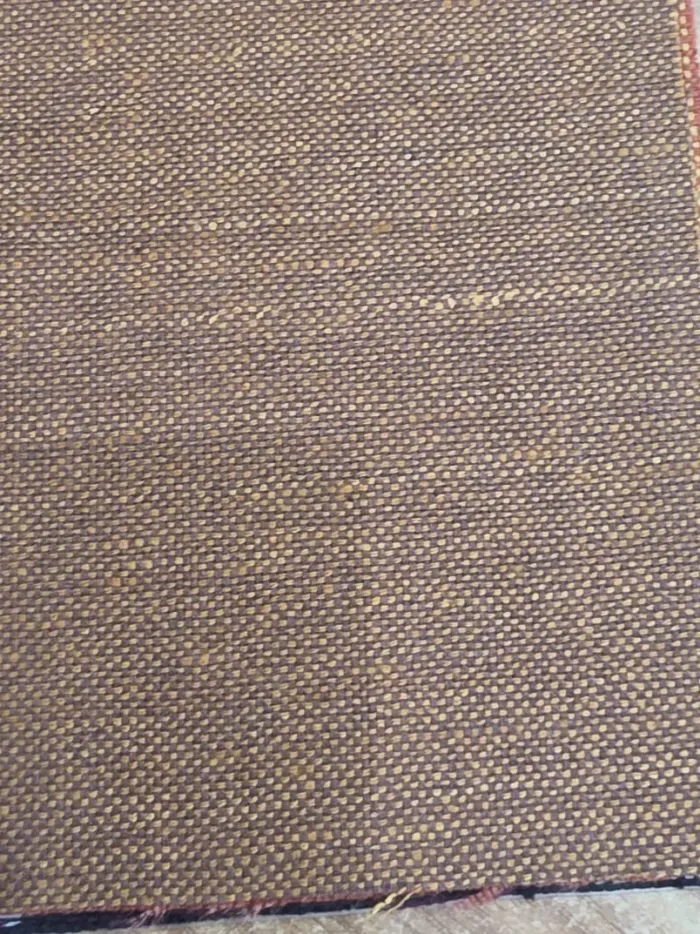 Mustard Ochre Handloom Matka Silk Fabric - Banarasi Matka KashiFab Mustard Ochre Handloom Matka Silk Fabric - Banarasi Matka