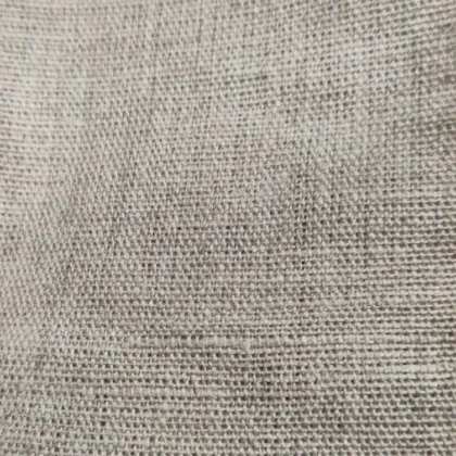 KashiFab Natural Beige Coarse Weave Linen Fabric