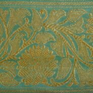 KashiFab Peach Banarasi Silk Saree online - authentic Varanasi Banarasi silk saree - detail view 7