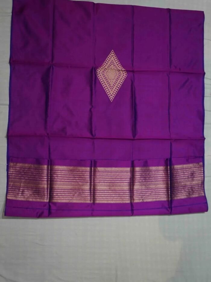 KashiFab Rose Pink Banarasi Silk Coord Set online - authentic Varanasi Banarasi silk coord set