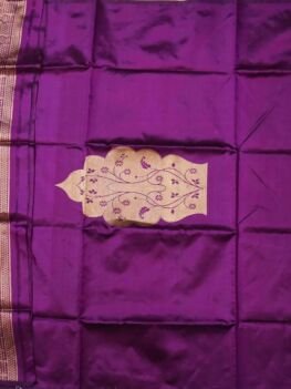 KashiFab Rose Pink Banarasi Silk Coord Set online - authentic Varanasi Banarasi silk coord set