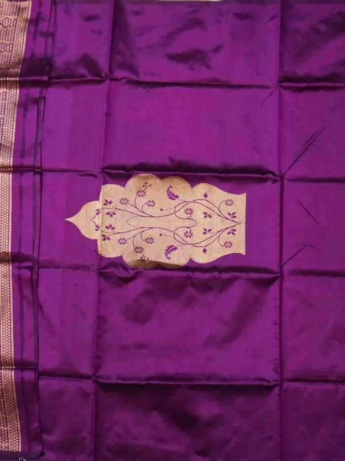 KashiFab Rose Pink Banarasi Silk Coord Set 1 KashiFab Rose Pink Banarasi Silk Coord Set online - authentic Varanasi Banarasi silk coord set
