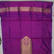 KashiFab Rose Pink Banarasi Silk Coord Set online - authentic Varanasi Banarasi silk coord set