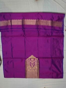 KashiFab Rose Pink Banarasi Silk Coord Set online - authentic Varanasi Banarasi silk coord set