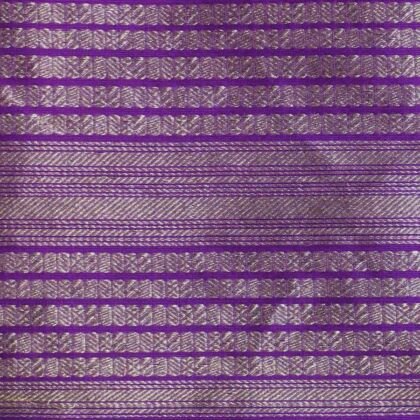 KashiFab Rose Pink Banarasi Silk Coord Set 2 KashiFab Rose Pink Banarasi Silk Coord Set online - authentic Varanasi Banarasi silk coord set - detail view 2