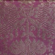 KashiFab Rose Pink Banarasi Silk Coord Set online - authentic Varanasi Banarasi silk coord set - detail view 3