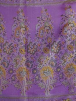 KashiFab Rose Pink Banarasi Silk Saree online - authentic Varanasi Banarasi silk saree