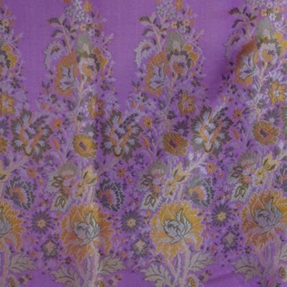 KashiFab Rose Pink Banarasi Silk Saree online - authentic Varanasi Banarasi silk saree