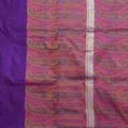 KashiFab Rose Pink Banarasi Silk Saree online - authentic Varanasi Banarasi silk saree - detail view 2