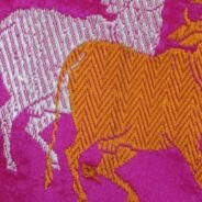 KashiFab Rose Pink Banarasi Silk Saree online - authentic Varanasi Banarasi silk saree - detail view 4
