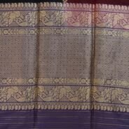 KashiFab Rose Pink Banarasi Silk Saree online - authentic Varanasi Banarasi silk saree - detail view 4