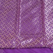 KashiFab Rose Pink Banarasi Silk Saree online - authentic Varanasi Banarasi silk saree - detail view 4