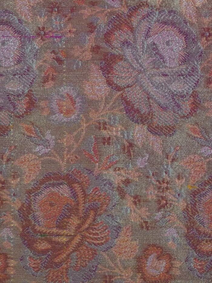 KashiFab Rose Pink Banarasi Silk Saree online - authentic Varanasi Banarasi silk saree - detail view 7
