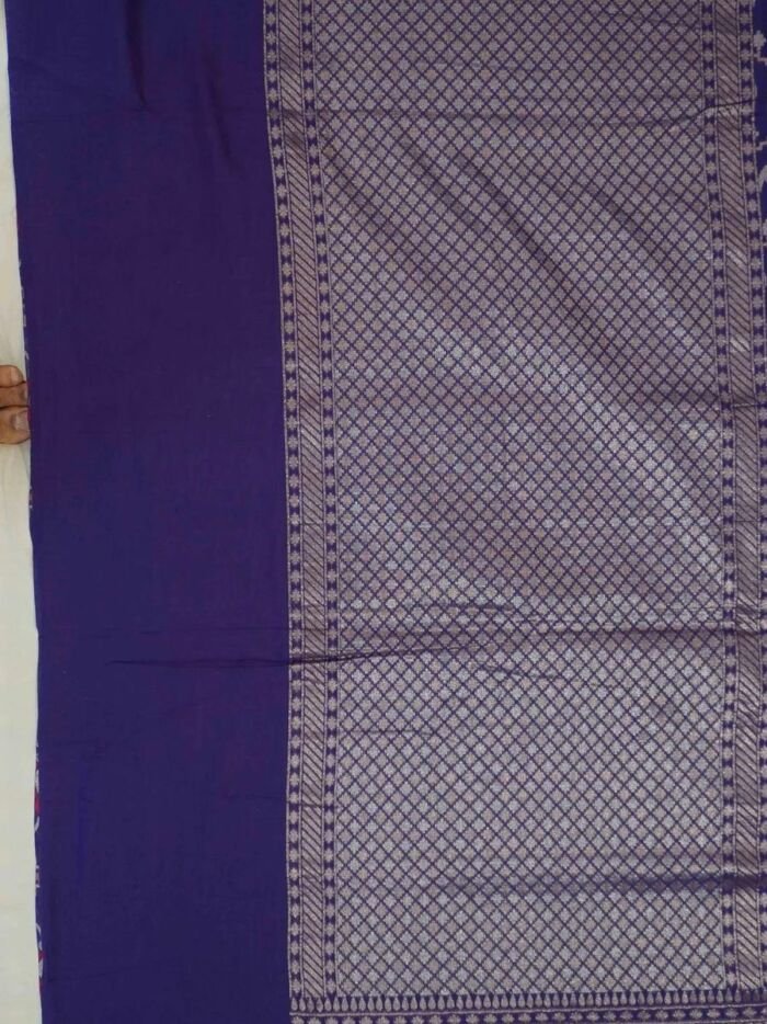 KashiFab Royal Purple Banarasi Silk Saree 1 KashiFab Royal Purple Banarasi Silk Saree online - authentic Varanasi Banarasi silk saree