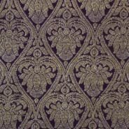 KashiFab Royal Purple Banarasi Silk Saree online - authentic Varanasi Banarasi silk saree - detail view 6