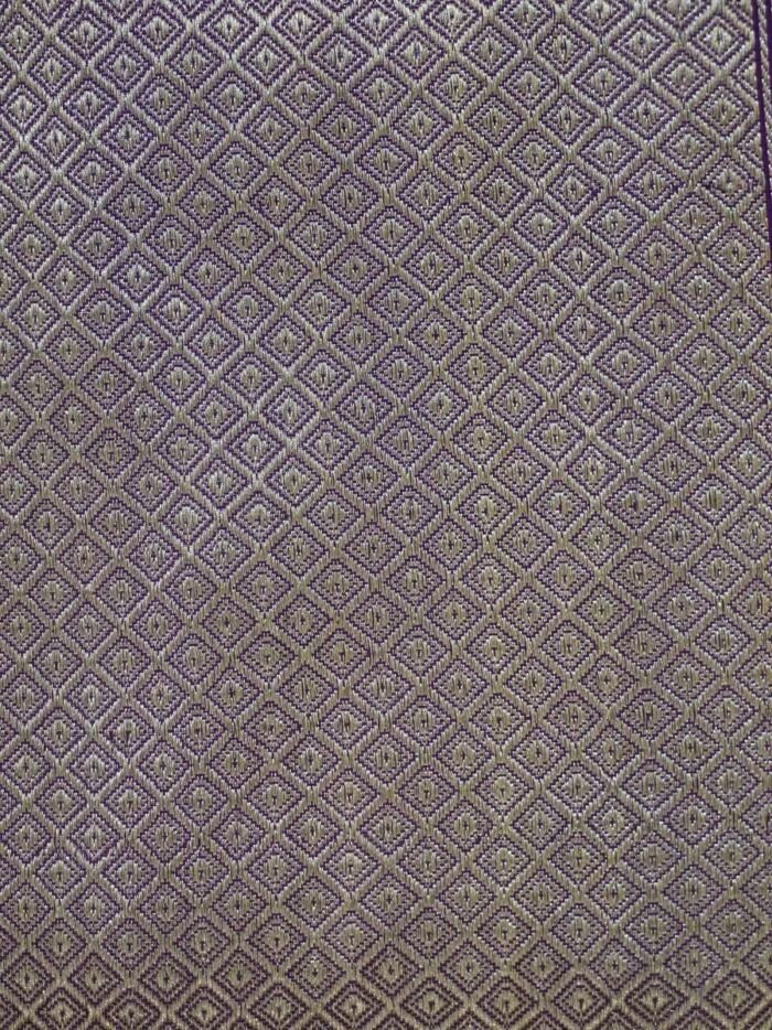 KashiFab Royal Purple Banarasi Silk Saree 6 KashiFab Royal Purple Banarasi Silk Saree online - authentic Varanasi Banarasi silk saree - detail view 6