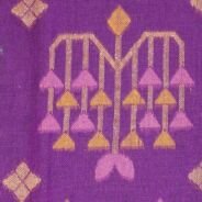 KashiFab Royal Purple Banarasi Silk Saree online - authentic Varanasi Banarasi silk saree - detail view 7